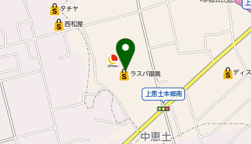 ダイソーラスパ御嵩店の地図画像