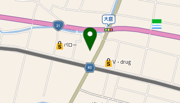 Seria可児御嵩店の地図画像