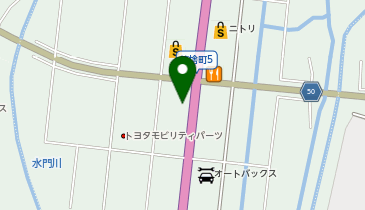 auショップ大垣インターの地図画像