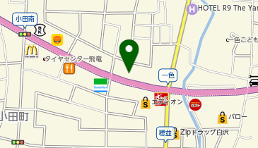 auショップ瑞浪の地図画像
