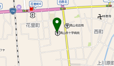 日赤売店の地図画像