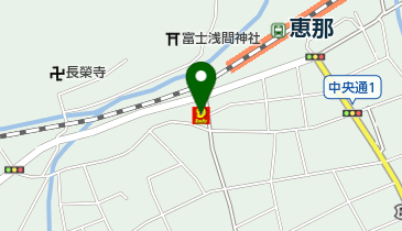 ニューヤマザキデイリーストア恵那大井店の地図画像