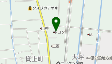 岐阜トヨタ自動車関店の地図画像