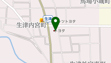 岐阜トヨタ自動車穂積店の地図画像