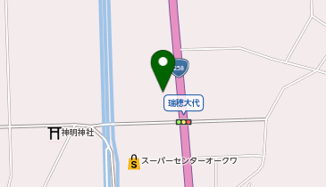 岐阜トヨタ自動車養老店の地図画像