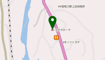 ネッツトヨタ岐阜下呂の地図画像