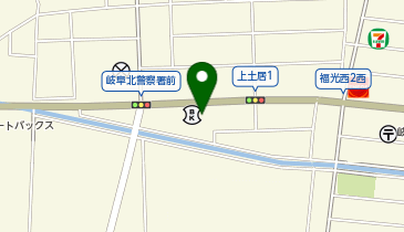 トヨタカローラネッツ岐阜ネッツ長良店の地図画像