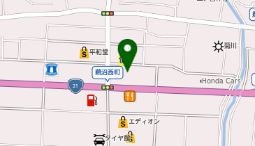 トヨタカローラネッツ岐阜カローラ鵜沼店の地図画像