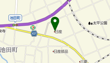 岐阜日産多治見池田店の地図画像