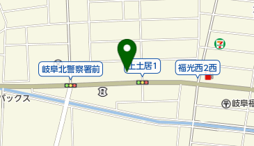 岐阜日産長良店の地図画像