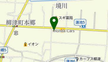 Honda Cars岐阜中央柳津店の地図画像