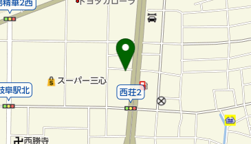 Honda Cars岐阜西西岐阜店の地図画像