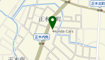 Honda Cars岐阜正木店の地図画像
