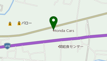 Honda Cars岐阜西関旭ヶ丘店の地図画像