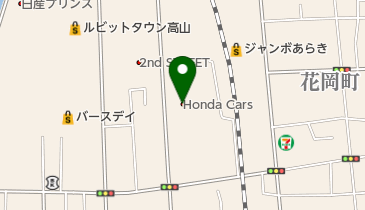 Honda Cars飛騨高山昭和店の地図画像