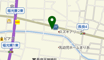 Honda Cars岐阜長良店の地図画像