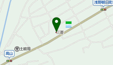 土岐三菱自動車販売土岐店の地図画像