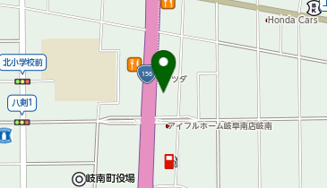 東海マツダ販売岐南店の地図画像