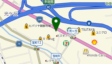 岐阜スズキ販売スズキアリーナ多治見の地図画像