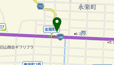 ジープ岐阜の地図画像