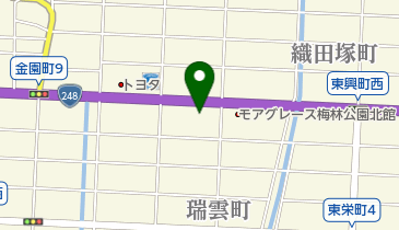ルノー岐阜の地図画像