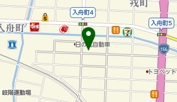 アルファロメオ岐阜の地図画像