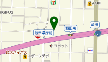 メルセデス・ベンツ岐阜 サーティファイドカーセンターの地図画像