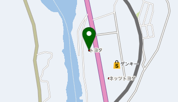 岐阜トヨタ自動車八幡店の地図画像