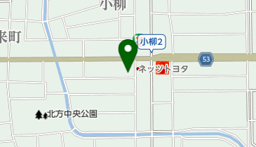 トヨタカローラネッツ岐阜U-Car北方店の地図画像