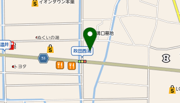 岐阜トヨペット真正店の地図画像