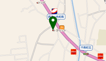 岐阜トヨペット高山店の地図画像