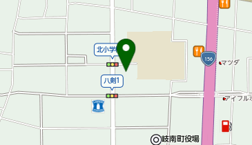 トヨタカローラネッツ岐阜U-Carカローラ岐南店の地図画像