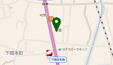 トヨタカローラネッツ岐阜カローラ高山店の地図画像