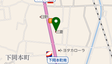 西日本三菱自動車販売高山店の地図画像