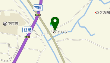 岐阜ダイハツ販売ダイハツショップ瑞浪ダイハツの地図画像