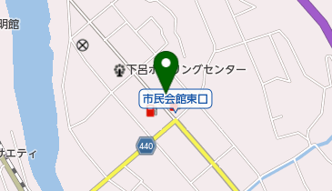 岐阜ダイハツ販売ダイハツショップダイハツ下呂の地図画像