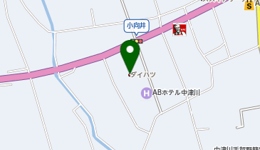 岐阜ダイハツ販売U-CAR中津川店の地図画像