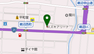 岐阜スズキ販売スズキアリーナ鵜沼の地図画像