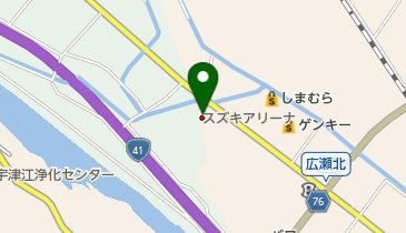 スズキアリーナ国府の地図画像