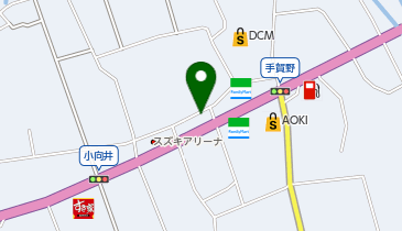 スズキアリーナ中津川の地図画像