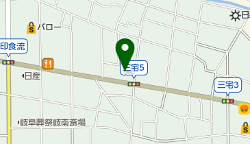 タイヤガーデン岐南の地図画像