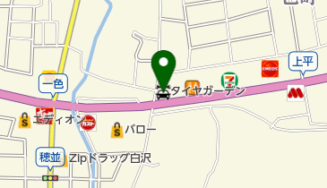 タイヤガーデンカルベットの地図画像