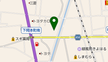 (有)一木自動車の地図画像