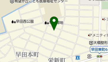 ワタナベ自動車の地図画像