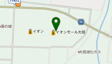 ペッパーランチイオンモール大垣店の地図画像