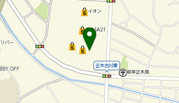ペッパーランチマーサ21店の地図画像