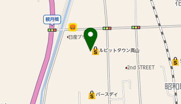 ミスタードーナツルビットタウン高山ショップの地図画像