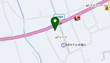 すき家19号中津川店の地図画像