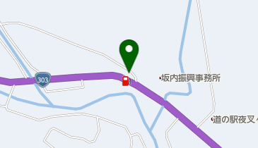 JA-SS坂内SSの地図画像