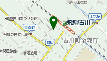 飛騨古川スペランツァホテルの地図画像